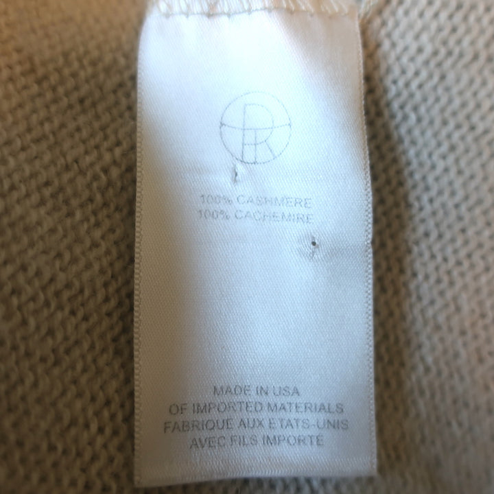 The Row Cashmere Sweater Oatmeal Size Medium