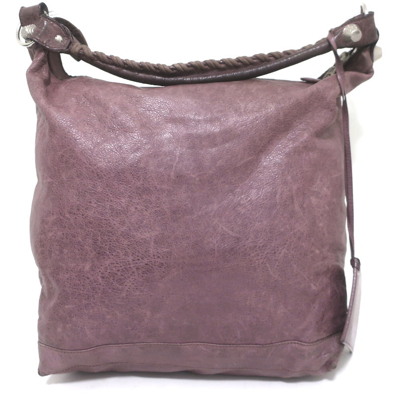 Balenciaga Giant Day Hobo Lavender Leather Large Shoulder Bag