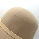 Rag & Bone Wide Brim Hat Beige Wool Felt Size Medium