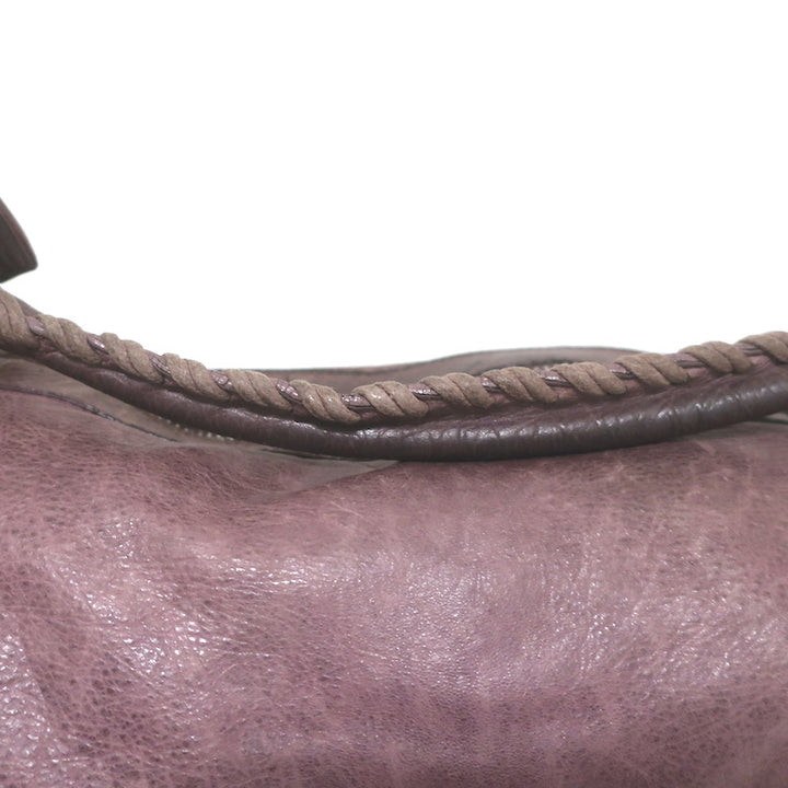 Balenciaga Giant Day Hobo Lavender Leather Large Shoulder Bag