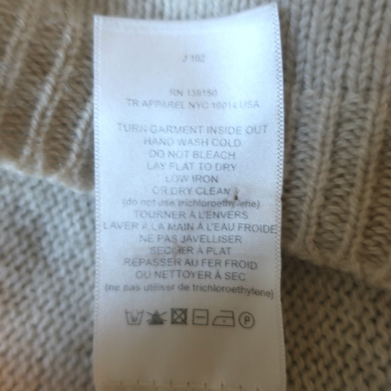 The Row Cashmere Sweater Oatmeal Size Medium