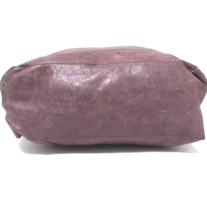 Balenciaga Giant Day Hobo Lavender Leather Large Shoulder Bag