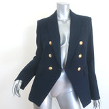 Veronica Beard Miller Dickey Jacket Navy Size 8 Double Breasted Blazer