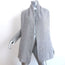 360 Cashmere Cardigan Light Gray Wool-Blend Size Small Open-Front Sweater