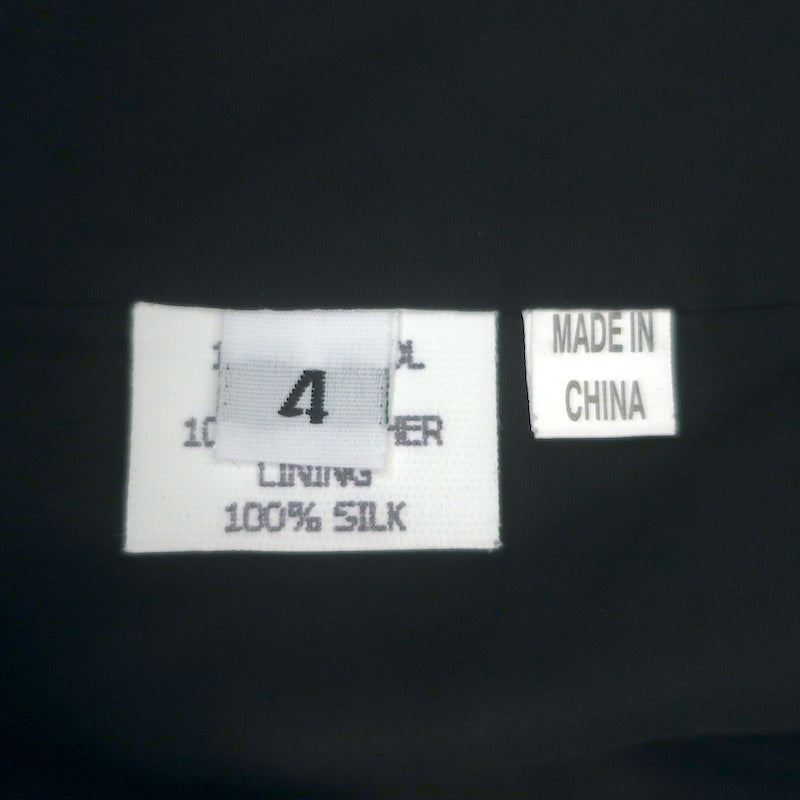Jenni Kayne Short Sleeve Toggle Coat Black Brushed Wool Size 4