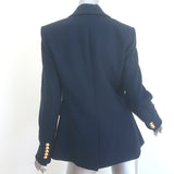 Veronica Beard Miller Dickey Jacket Navy Size 8 Double Breasted Blazer