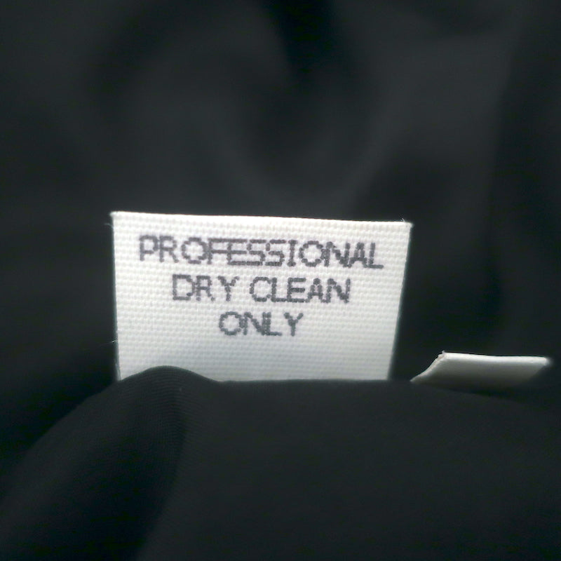 Jenni Kayne Short Sleeve Toggle Coat Black Brushed Wool Size 4