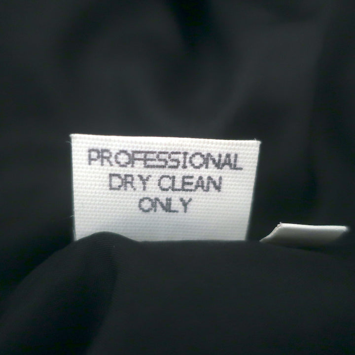 Jenni Kayne Short Sleeve Toggle Coat Black Brushed Wool Size 4