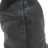 Balenciaga Giant Covered Brogues Day Hobo Black Leather Large Shoulder Bag
