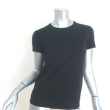 Prada Sport Back-Pocket Tee Black Stretch Jersey Size Large Short Sleeve Top