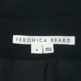 Veronica Beard Miller Dickey Jacket Navy Size 8 Double Breasted Blazer