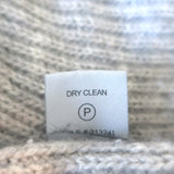 360 Cashmere Cardigan Light Gray Wool-Blend Size Small Open-Front Sweater