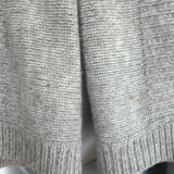 Line Cashmere Cardigan Taupe Size Extra Small Open-Front Sweater