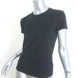 Prada Sport Back-Pocket Tee Black Stretch Jersey Size Large Short Sleeve Top
