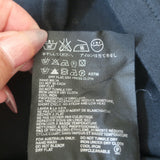 Prada Sport Back-Pocket Tee Black Stretch Jersey Size Large Short Sleeve Top