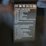 ba&sh Milos Leather Jacket Navy Size Small NEW