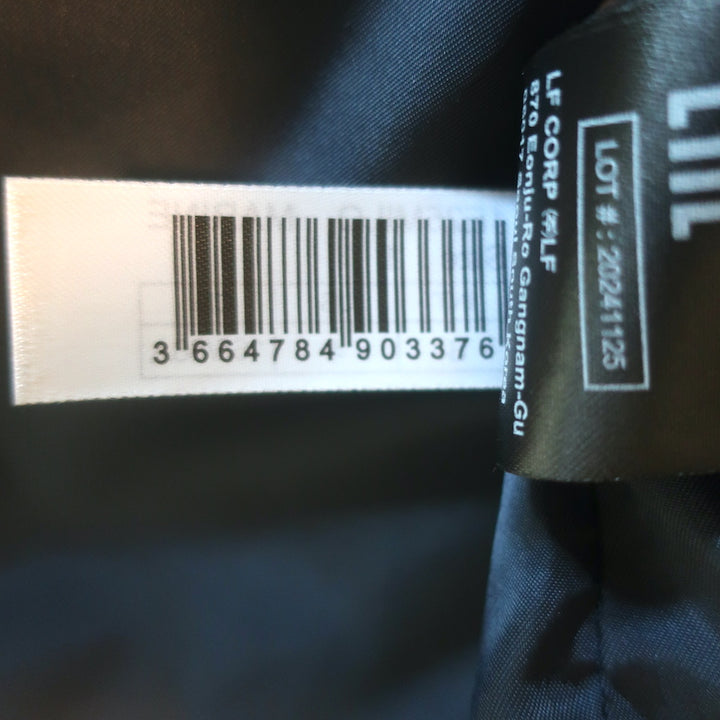 ba&amp;sh Milos Leather Jacket Navy Size Small NEW