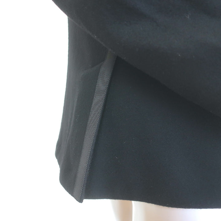Rag &amp; Bone Lexington Blazer Black Grosgrain-Trimmed Wool Size 10