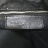 Balenciaga Giant Covered Brogues Day Hobo Black Leather Large Shoulder Bag