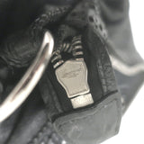 Balenciaga Giant Covered Brogues Day Hobo Black Leather Large Shoulder Bag