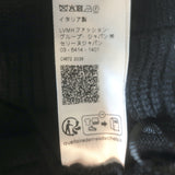 Celine Heritage Gourmette Cashmere Cropped Cardigan Black Size Small NEW