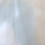 Ralph Lauren Purple Label Art Deco Logo Scarf White Silk Chiffon