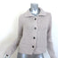 SABLYN Jackson Cashmere Cardigan Oatmeal Size Medium Collared Sweater