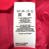 Michael Kors Collection Sleeveless Trumpet Hem Dress Azalea Wool Crepe Size 6