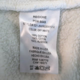 RE/DONE x Peanuts Classic Raglan Sweatshirt Off-White Cotton Size Small