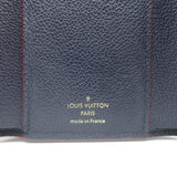 Louis Vuitton Victorine Wallet Navy Monogram Empreinte Leather
