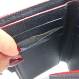 Louis Vuitton Victorine Wallet Navy Monogram Empreinte Leather