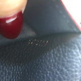 Louis Vuitton Victorine Wallet Navy Monogram Empreinte Leather