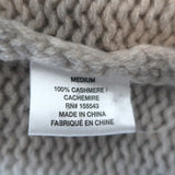 SABLYN Jackson Cashmere Cardigan Oatmeal Size Medium Collared Sweater