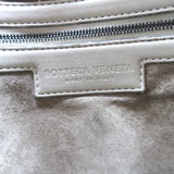 Bottega Veneta Nodini Intrecciato Crossbody Bag Taupe Leather