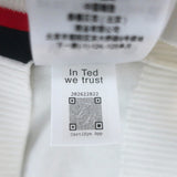 Ted Baker Skilarr Striped-Trim Cardigan Ivory Stretch Knit Size 3 NEW