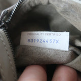 Bottega Veneta Nodini Intrecciato Crossbody Bag Taupe Leather