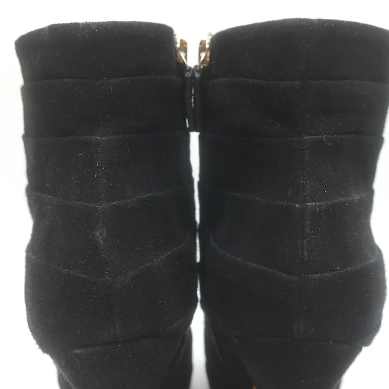 Gucci Fringed Platform ankle boots Sz 37, profile