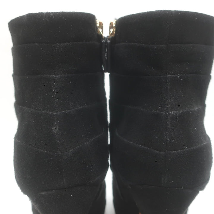 Gucci Fringed Platform ankle boots Sz 37, profile