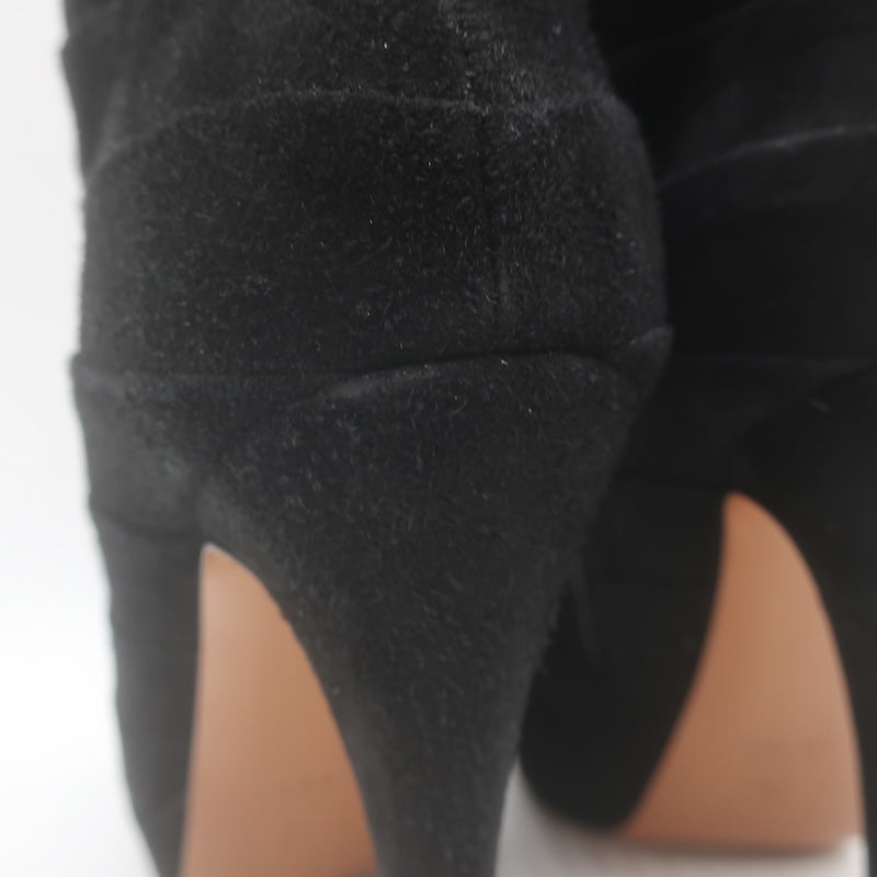 Gucci Fringed Platform ankle boots Sz 37, vamp