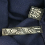 Ralph Lauren Black Label Cutout-Back Dress Navy Stretch Knit Size Medium