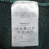 M Missoni Space Dye Tank Top Seafoam Metallic Stretch Knit Size 42