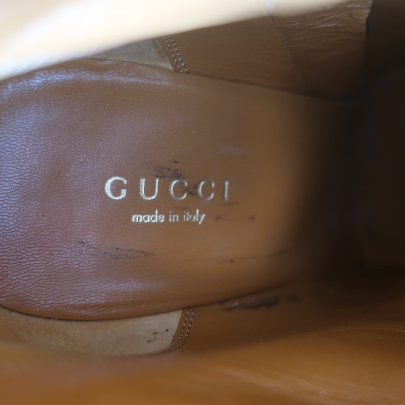 Gucci Fringed Platform ankle boots Sz 37, top view