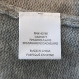 Brochu Walker The Looker Knit Sweatshirt Gray Wool-Cashmere Size Extra Small