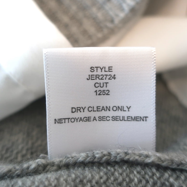 Brochu Walker The Looker Knit Sweatshirt Gray Wool-Cashmere Size Extra Small