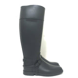 Givenchy Rubber Riding Boots Black Size 38 Knee High Rain Boots