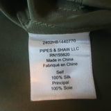 Veronica Beard Jada Button Down Blouse Stone Army Silk Size Medium/US 6