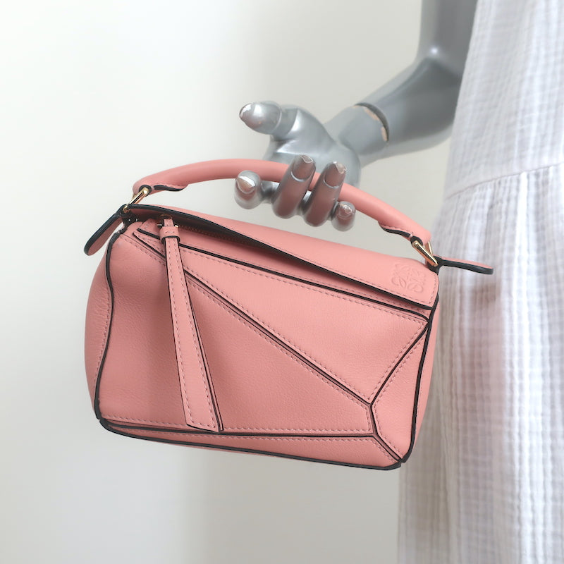 Clare V Women's Pink Leather Strapless Clutch Handbag Purse 