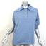 LouLou Studio Saziley Cashmere Polo Sweater Baby Blue Size Extra Small