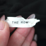 The Row Balloon Sleeve Sweater Black Wool-Cashmere Size Small