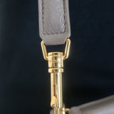 Celine Bucket 16 Bag Taupe Grained Leather Crossbody NEW